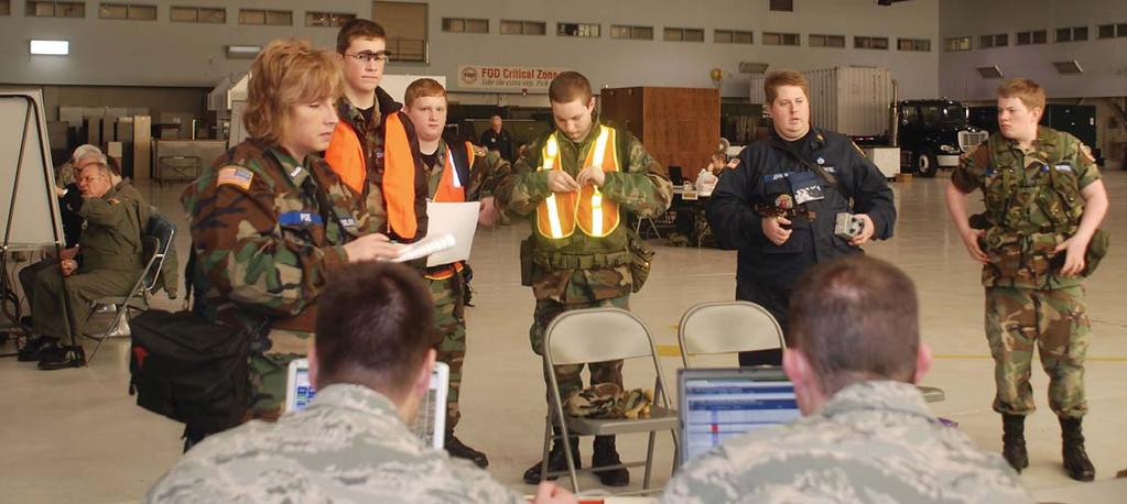 Frank Howard/ Released) Racers Train for Search and Rescue Operaions By Maj.