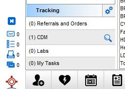 Each user has to turn tracking on. To enable Tracking: 1. Go to the EMR > Encounter notes 2.