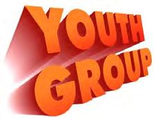 Youth Group Calendar Sundays from 