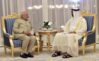 Five agreements signed between India and UAE India's Prime Minister Narendra Modi held a long talk on 10 February 2018 with Prince Prince Mohammed bin Zayed Al Nahyan of Abu Dhabi.