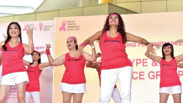 Singapore Cancer Society was the chair of the national Breast Cancer Awareness Month (BCAM) 2017, co-ordinating various partners BCAM campaigns.