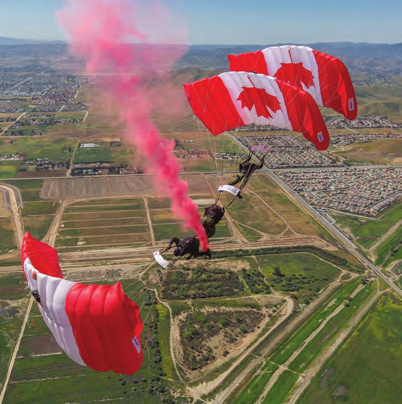 Candidates must be qualified as a military freefall parachutist or have a US/ Canadian Sport Parachuting Association A license with a minimum of 50 freefall jumps.