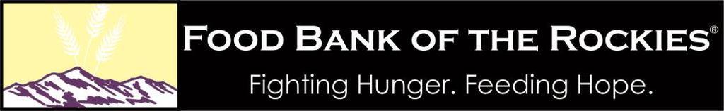 Food Bank of the Rockies Nutrition Network has a limited number of openings for the coming year s Summer Food Service Program (SFSP).