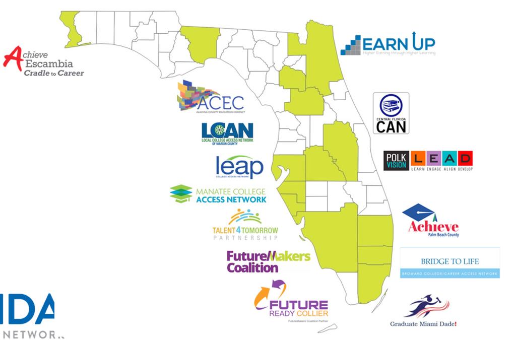 Introduction Local college access networks (LCANs) throughout Florida have formed in response to the unique challenges and opportunities each community or region faces in helping students succeed