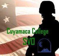 Check out our Facebook page: Cuyamaca College Student Veteran Organization: http://www.facebook.com/?sk=2361831622#!/home.php?