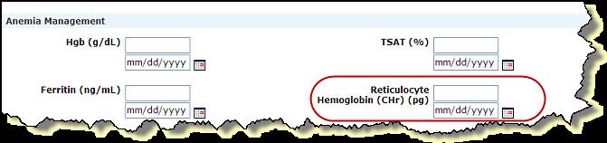 Clinical Is the Reticulocyte Hemoglobin field required?