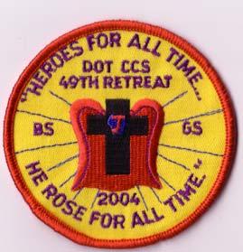 Diocese of Trenton- Catholic Committees on Scouting 49 th Annual DOT-CCS Boy Scout/Girl Scout Retreat PROGRAM BOOKLET September 17-19, 2004 Citta Scout Reservation - Brookville, NJ