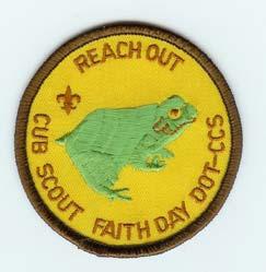 Faith Days for Cub and Webelos Scouts Sponsored by the Diocese of Trenton Catholic Committees on Scouting WHO: Cub Scout or Webelos may attend as individuals or as Dens.