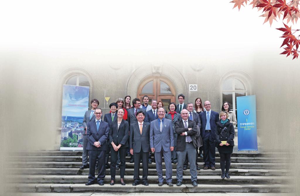 Yonsei Global Yonsei Establishes Joint-Research Center at University of Geneva MOU Signed for Future Participation of Geneva Students in Three-Campus Comparative East Asian Studies Program On October