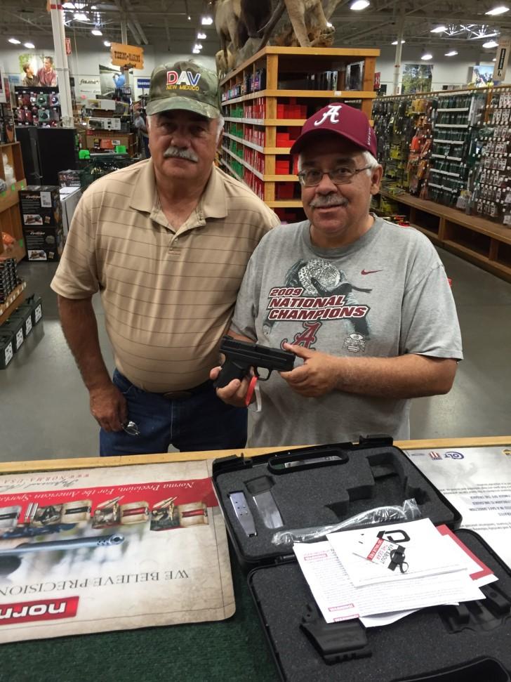 DAV Dept. of NM Newsletter Volume 1, Issue 4 June/Sept 2016 Department Gun Raffle Winners As you all know, the gun raffle tickets were drawn at this year s State Convention. Past Dept. Cmdr.