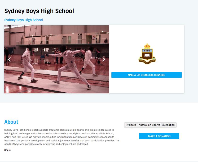 SCHOOL Sydney Boys