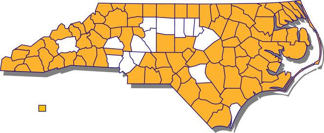 Rural Counties in North Carolina 85 Rural