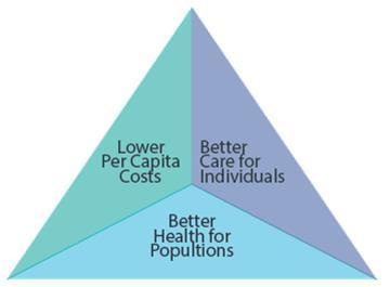In terms of measuring future success in a highperforming health system, service providers and funders are increasingly using the Triple Aim 3 as a measurement framework.