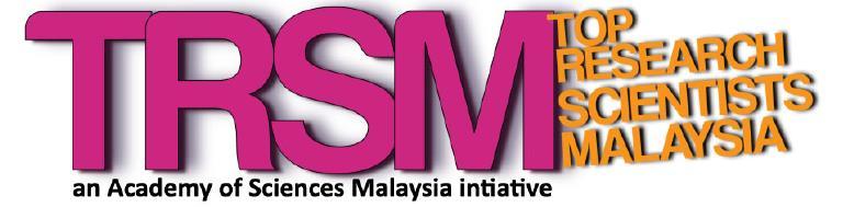 Recognition Programmes by ASM 1 st Phase The Top Research Scientists Malaysia (TRSM) initiative & database aims to identify & recognize the leading research scientists in Malaysia, and acknowledge