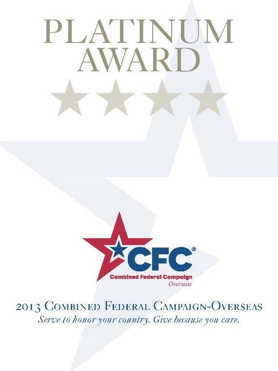 Awards Certificate of Achievement CFC Hero Your Unit Name Here Unit plaque Commander s Choice Award UNIT