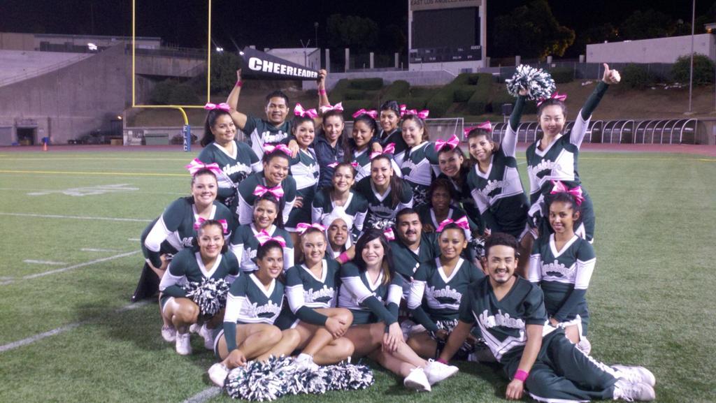 East Los Angeles College CHEERLEADING Tryouts Monday & Wednesday February 13 &15 3:00 pm 5:00 pm Auditions Thursday, February, 16.