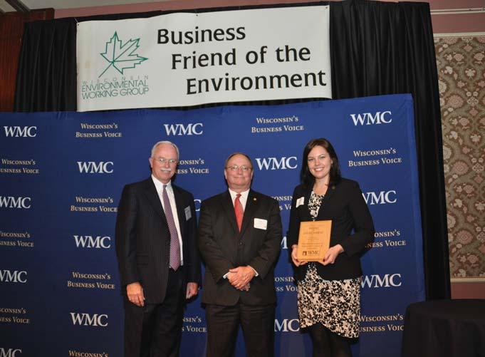 WAICU HIGHLIGHTS WAICU wins Friend of the Environment award The Wisconsin Manufacturers and Commerce (WMC) in May gave nine of its annual Friend of the Environment awards. There were 25 nominees.