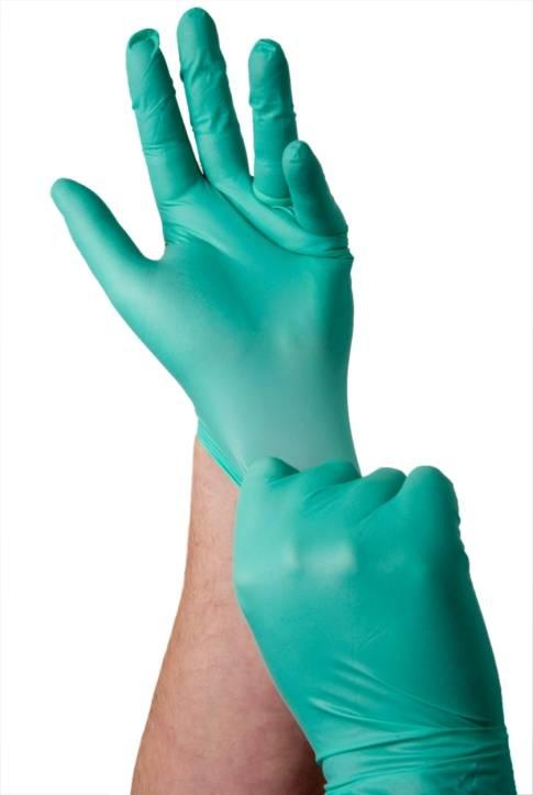 Wear Gloves Blood, body fluids, mucous membranes, or non-intact skin of all patients Items