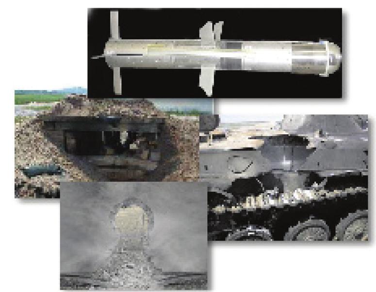 The TOW Bunker Buster missile provides the capability to breach 8 inch thick, double-reinforced concrete walls and provides a structural overmatch against earth and timber bunkers.