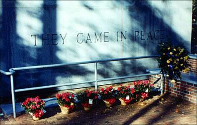 Presented by Beirut Memorial "They came in peace"