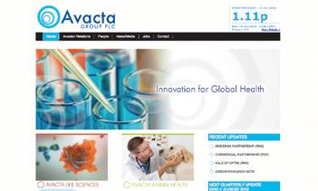 25m 755k NUMBER OF PATENTS: 374 Avacta is a global provider of innovative technologies, consumables and reagents for Life Science markets, from drug discovery to diagnostics with a market valuation