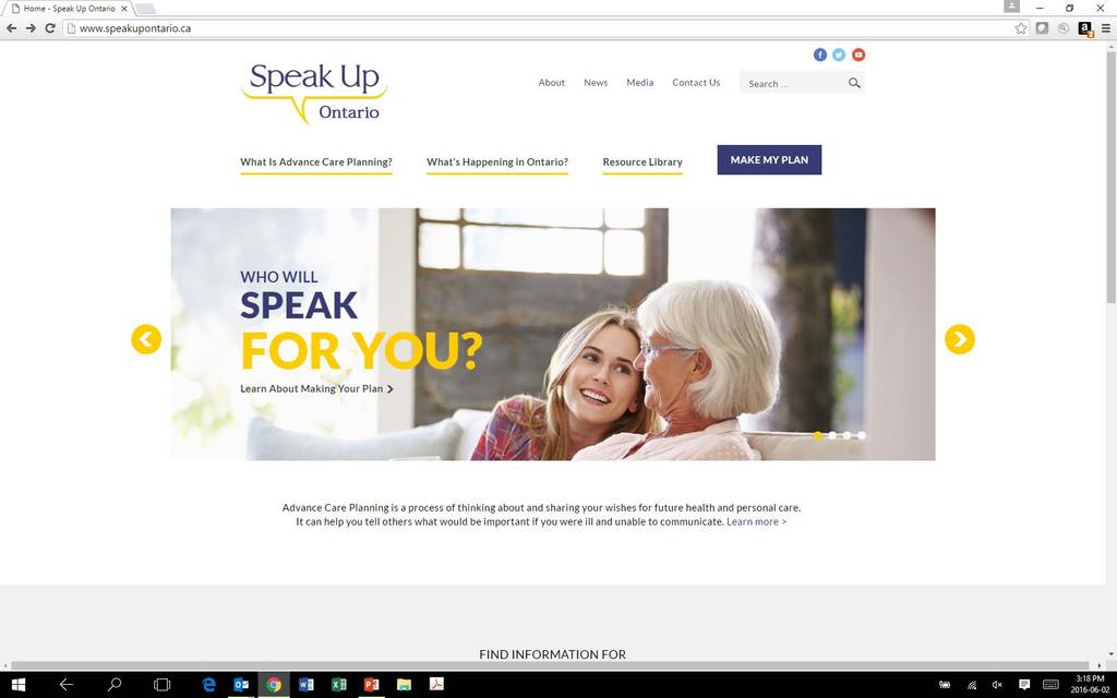 Speak Up Ontario Resources www.
