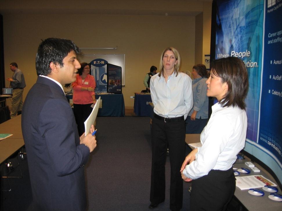 At the Career Fair - Overview Ditch Your