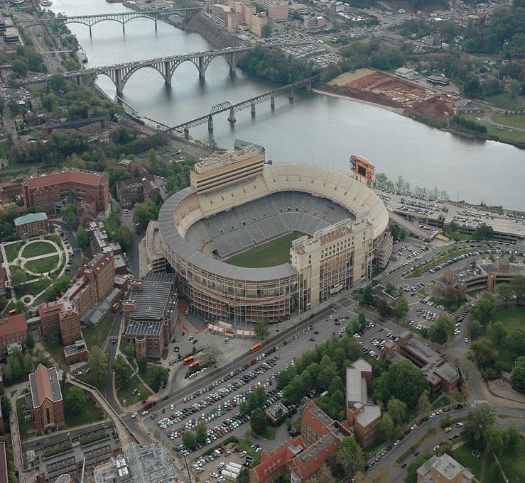 The first game was played on September 24, 1921, a win against Emory and Henry (Happy 95 th Birthday Neyland Stadium!).