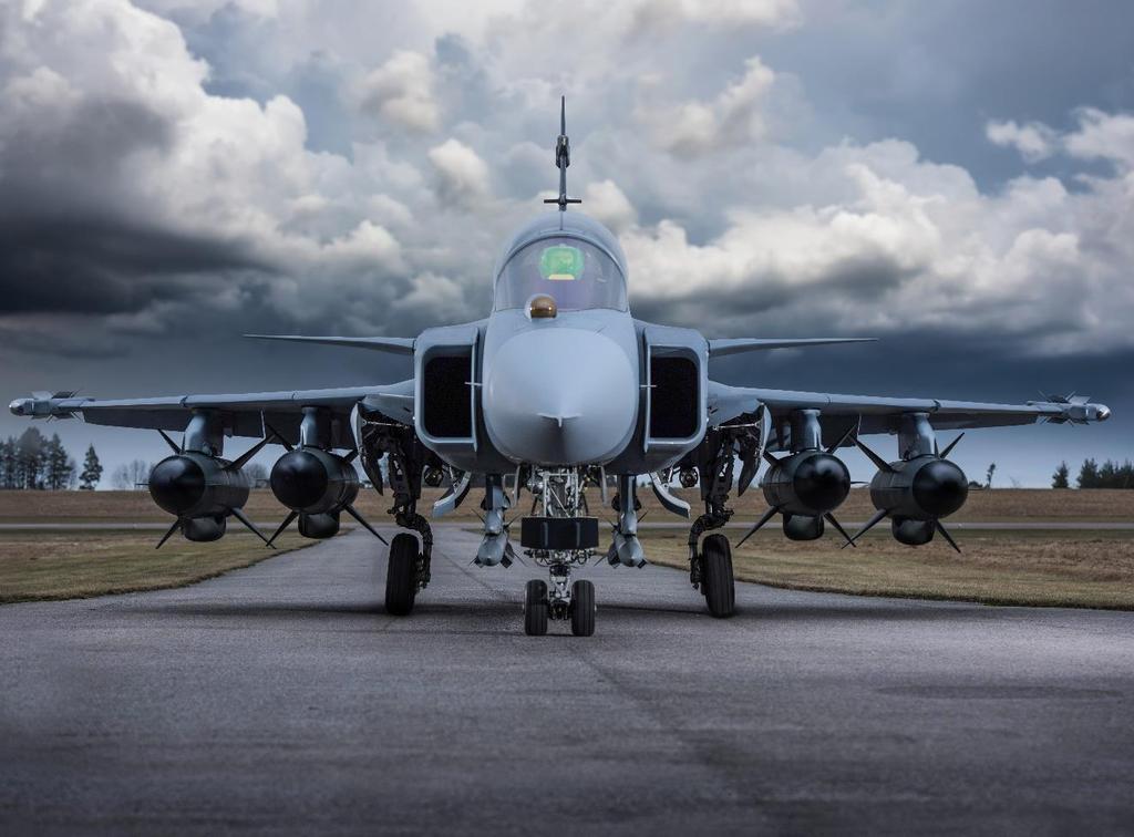 GRIPEN THE SMART FIGHTER High interest in Gripen world-wide Exceeds the requirements of modern air forces Highly capable, multi-role and costefficient Available, reliable and proven Increased speed