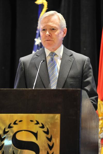 NAVAIR News Release Commandant of the Marine Corps Gen. James F. Amos speaks at the 2nd annual Wounded Warrior Hiring and Support.