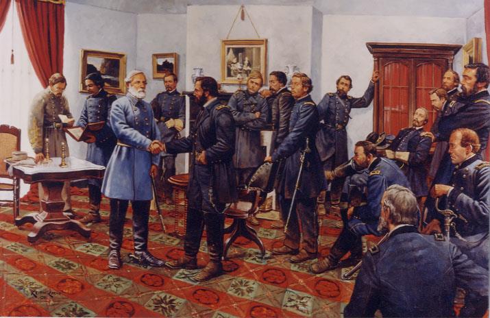 APPOMATTOX COURT HOUSE By April 3, 1865 the Union had captured Richmond.