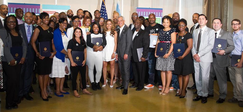 Program Background Mayor Emanuel s NOF program creates new financial resources to support ongoing neighborhood economic development NOF projects support new and existing commercial and