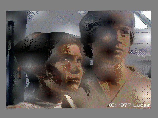Luke Skywalker and Princess Leia Organa of Alderon in long range remote probe image. (photo: ClayH3-6/14/91) Lord Vader has issued the following statement to all Imperial Citizens.
