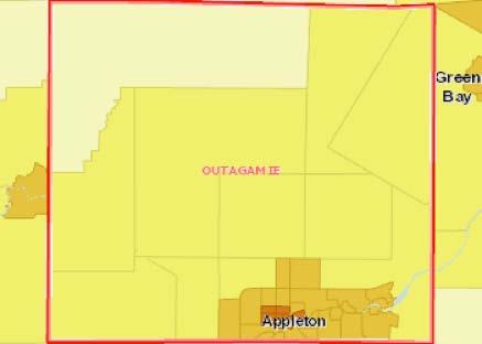 The population of Outagamie County is 176,695, however the majority of Outagamie County population is outside of New London Family Medical Center s service area.