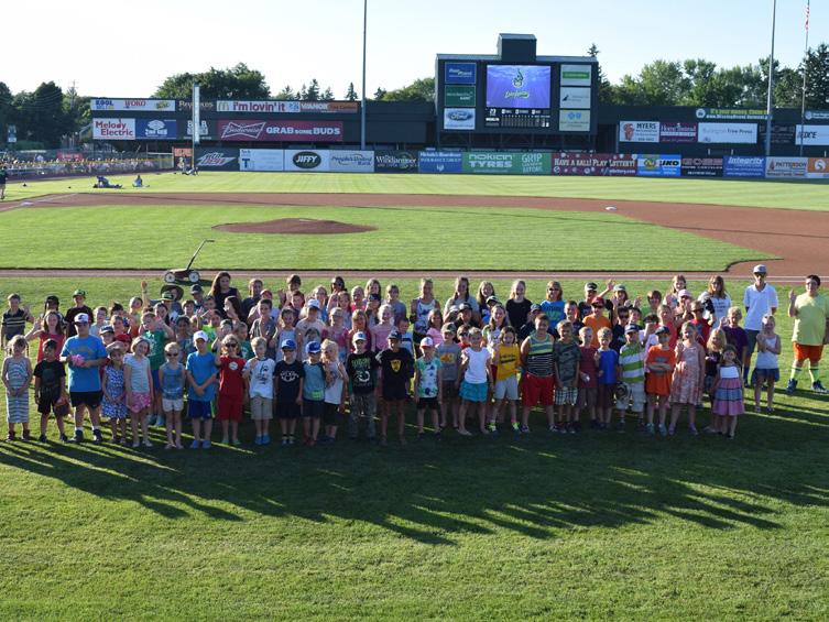 LAKE MONSTERS PLAYER APPEARANCES Every season, an integral part of the players time in Vermont is the time they spend interacting with those in the community.