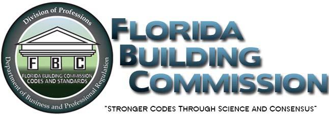 FLORIDA BUILDING COMMISSION FACILITATOR