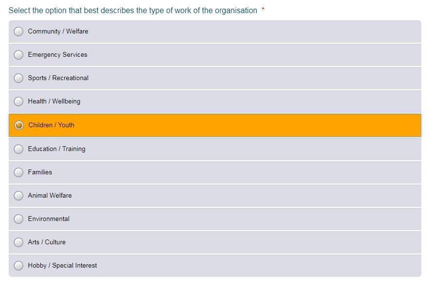 Which best describes your organisation?