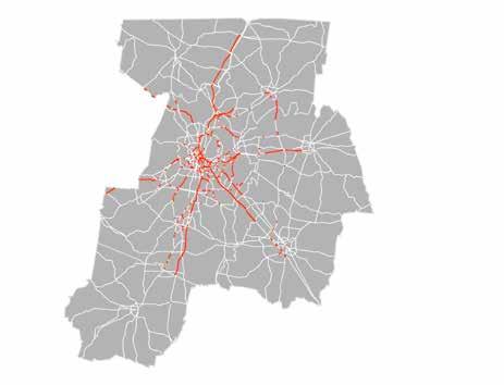 The MPO traffic models show that the amount of time we spend