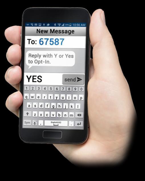 Parents and Guardians You can take advantage of our Text Messaging Service Our school utilizes the SchoolMessenger system to deliver text messages, straight to your mobile phone with important