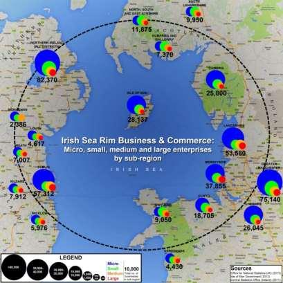 Business around the Irish Sea Rim 493,000