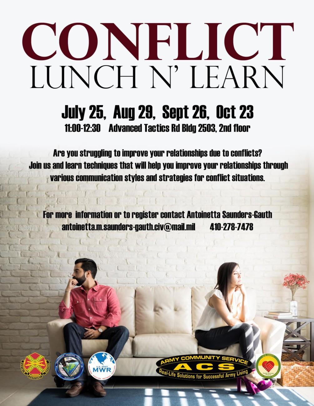 To reserve your seat for this FREE class, please contact: Michael Farlow, at 410-278-2435 or michael.b.farlow.civ@mail.