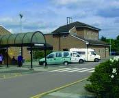 It has an ambulatory paediatric, midwifery led maternity and new outpatients departments. Nearest train station: Grantham, one mile. Lincoln County Hospital is just east of Lincoln city centre.
