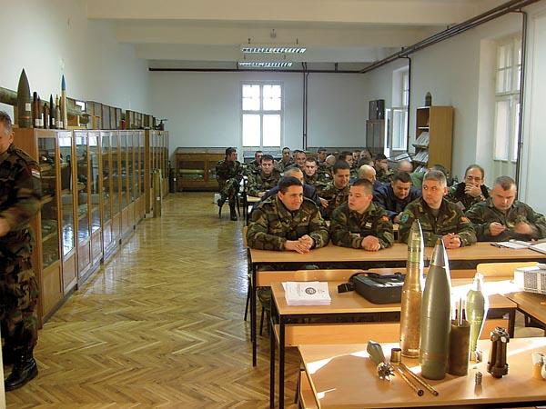 Education and training Training course for ammunition management Course training plan is