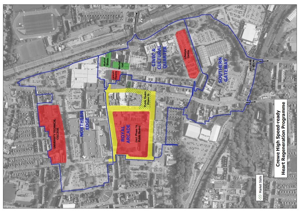 Appendix 1 Spatial Plan of Crewe Town Centre