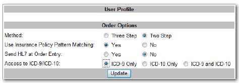Client Practice Acct Custom Common Dx We can show: ICD9 & ICD10
