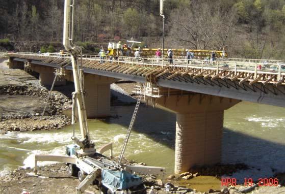 Bridge Reconstruction / Replacement - Total reconstruction or replacement of an existing bridge.