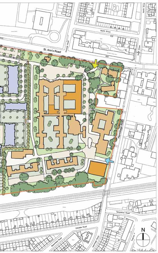 A new community at St Ann s Welcoming public open spaces including a new public square and a retained ecological corridor running along the railway line New homes,