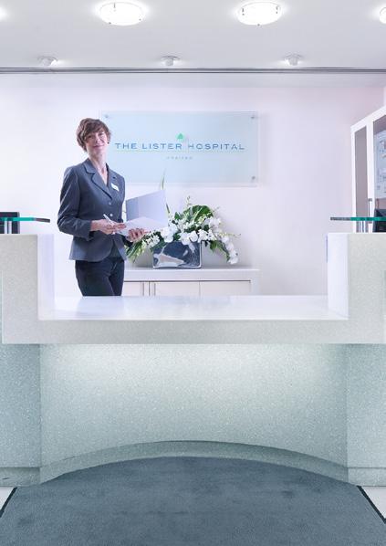 Open your eyes to The Lister Hospital Situated in leafy Chelsea, overlooking the River Thames and close to some of London s most famous teaching hospitals, The Lister Hospital is committed to