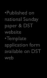 Sunday paper & DST website Template