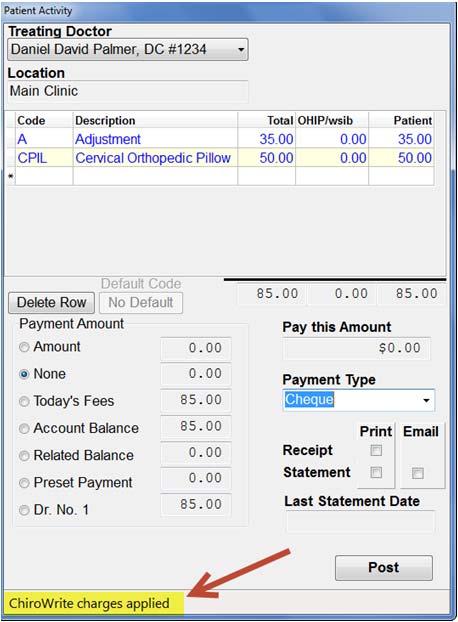 Treatment items do not include price as they may vary depending upon Patient Category in PMP. Inventory items include the price.